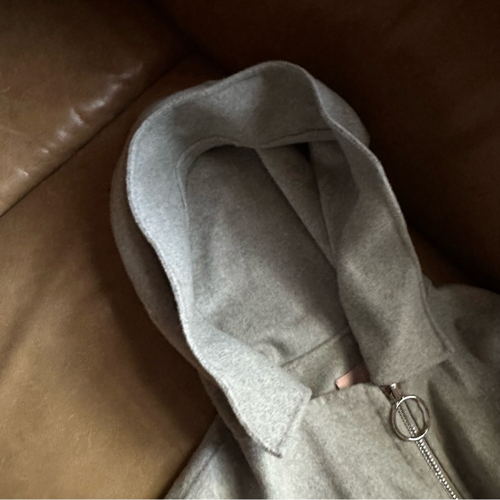 Jucy Judy cashmere wool cashmere silk coat jacket oversized boxy Korea designer - Picture 16 of 17